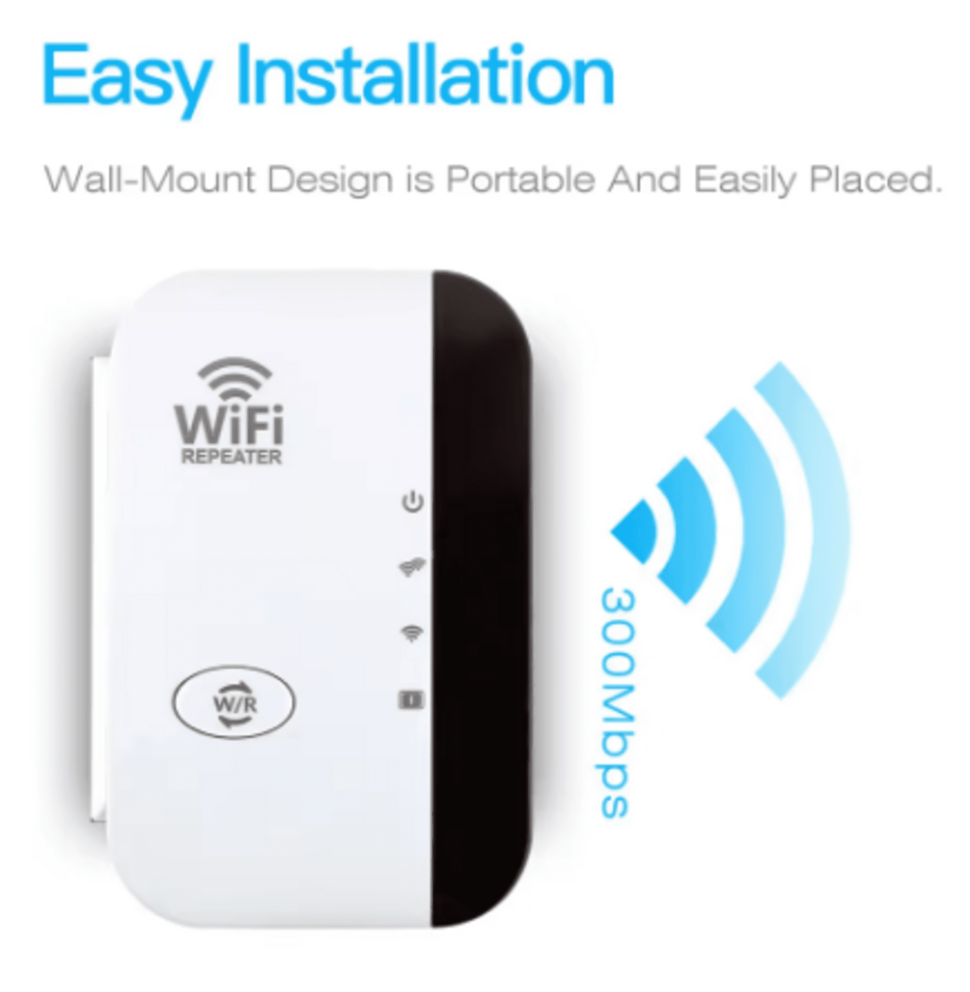 FENVI 300Mbps inalámbrico WIFI repetidor remoto Wifi amplificador WiFi 802.11N - 2