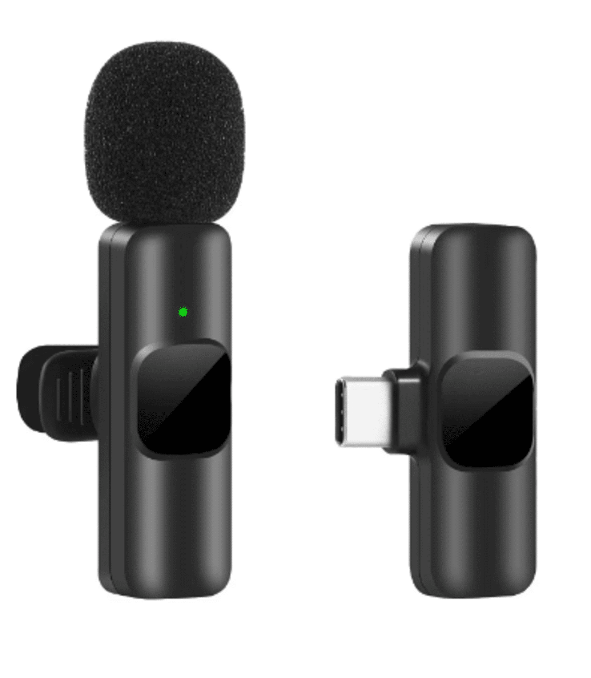 Micrófono Lavalier inalámbrico portátil, minimicrófono de grabación de Audio - 2